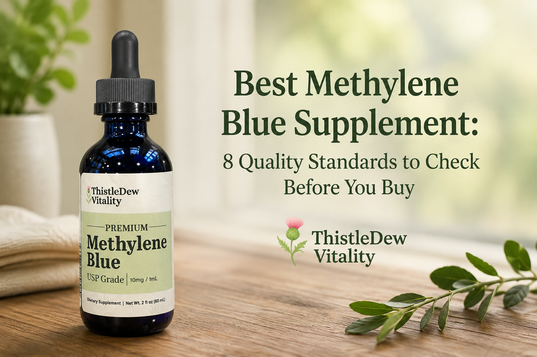 Best Methylene Blue Supplement:  8 Quality Standards to Check Before You Buy