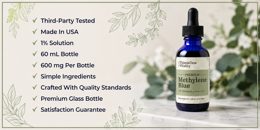 What a New Methylene Blue Composition Should Prove