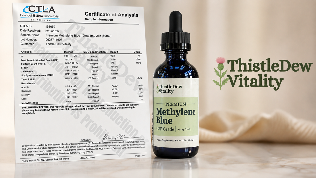 Methylene Blue Certificate of Analysis Explained