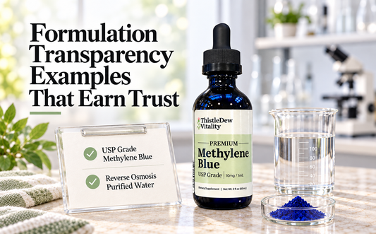 Formulation Transparency Examples That Earn Trust