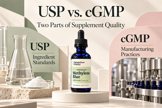 USP versus cGMP for Better Supplement Quality