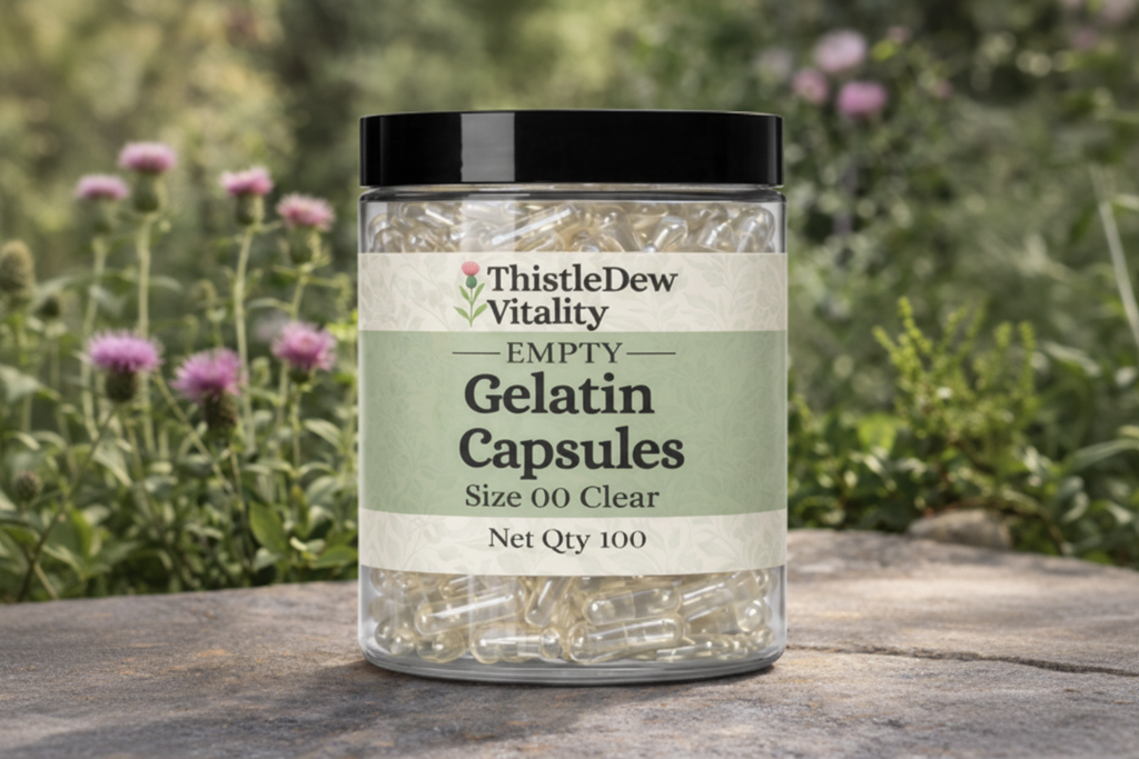 Empty Gelatin Capsules - Size 00