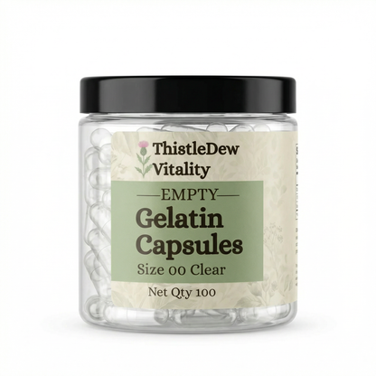 Empty Gelatin Capsules - Size 00