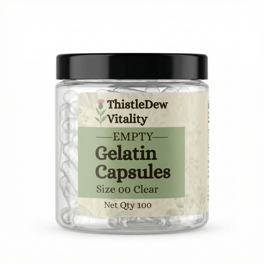 Empty Gelatin Capsules - Size 00